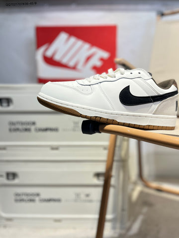 Nike Sb Dunk Low Pro White Brown 355152