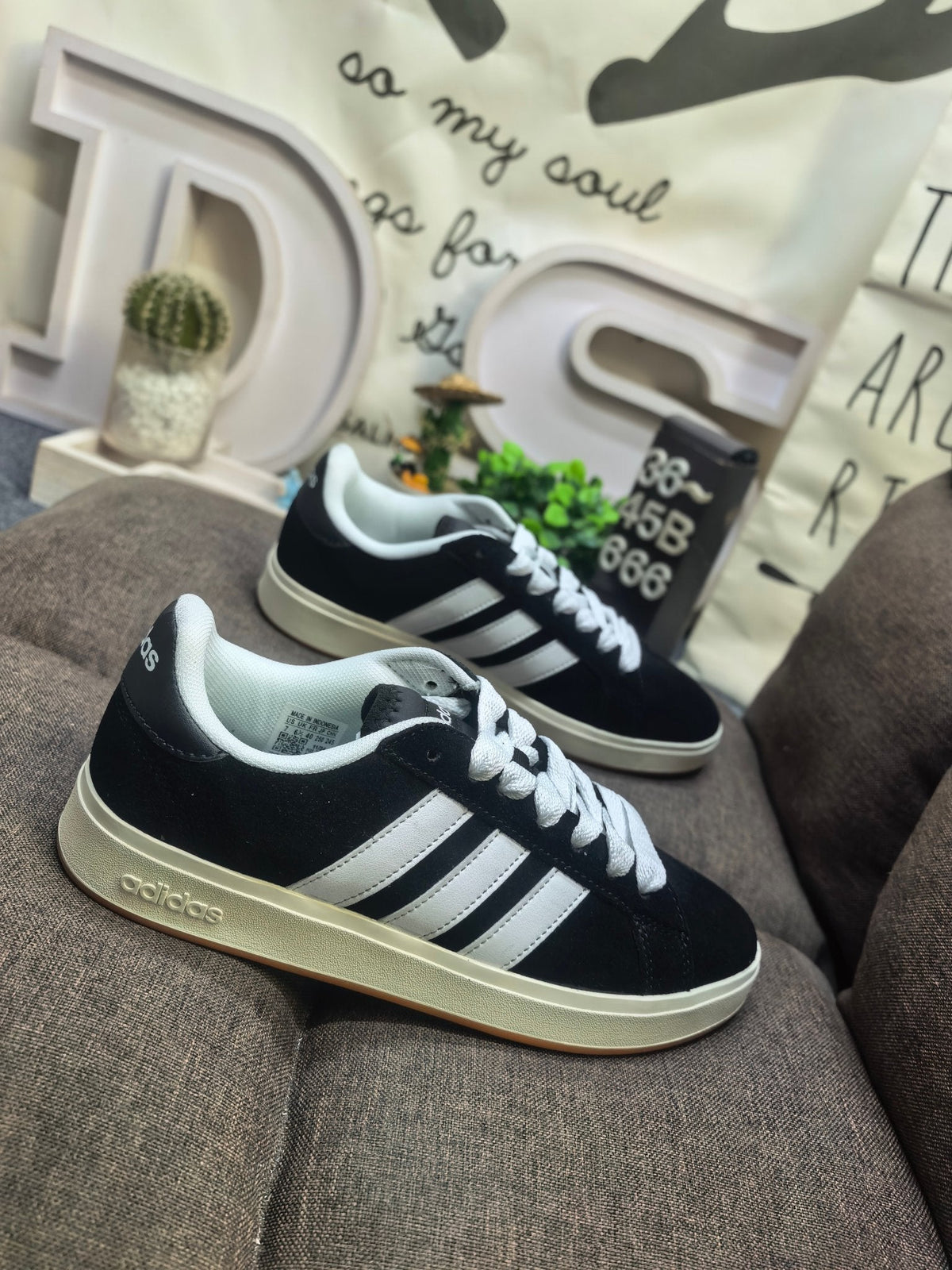 Adidas GRAND COURT BASE 00s Black DS-666D