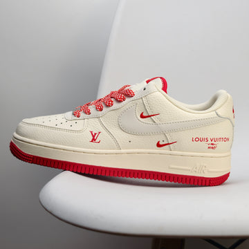 Louis Vuitton x Nike Air Force 1 '07 LV8 Red 316JWD