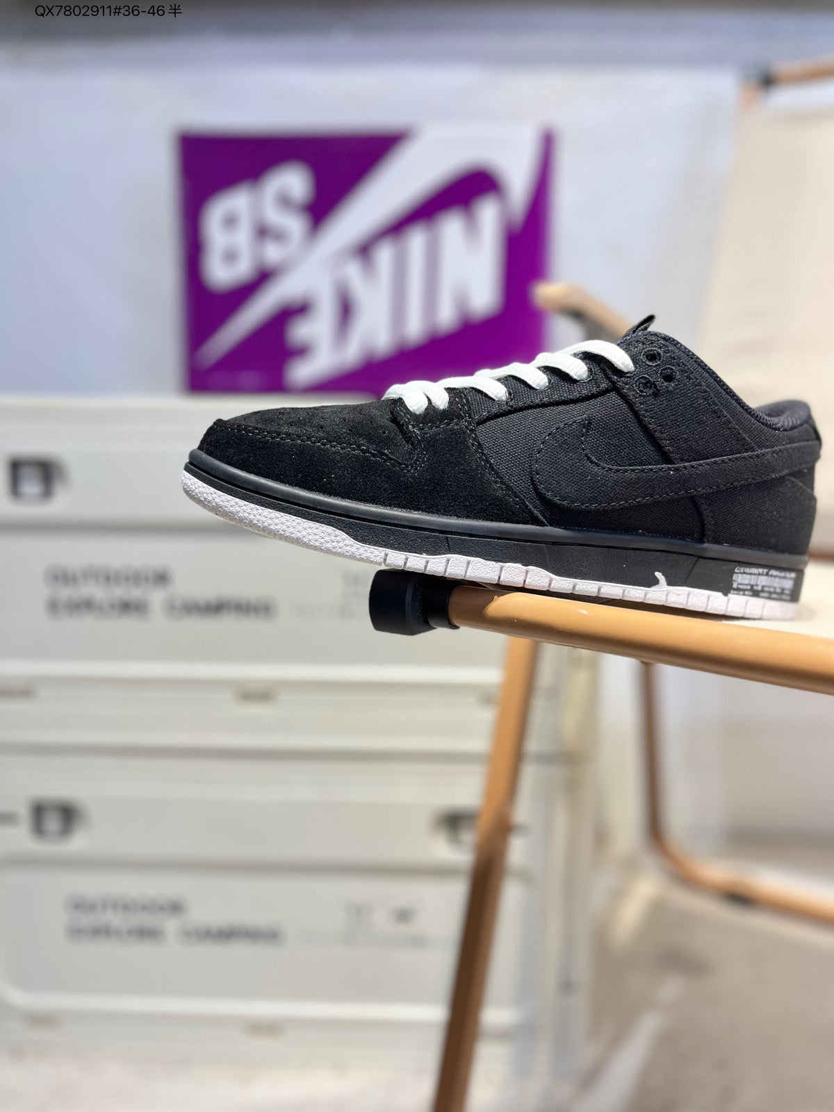 Nike SB Dunk Low Pure-Black DX6775 QX7802911