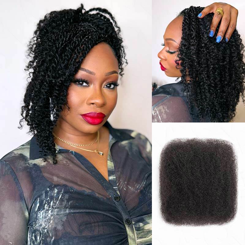 P3G5|Top Quality Upgraded Afro kinky Bulk Human Hair