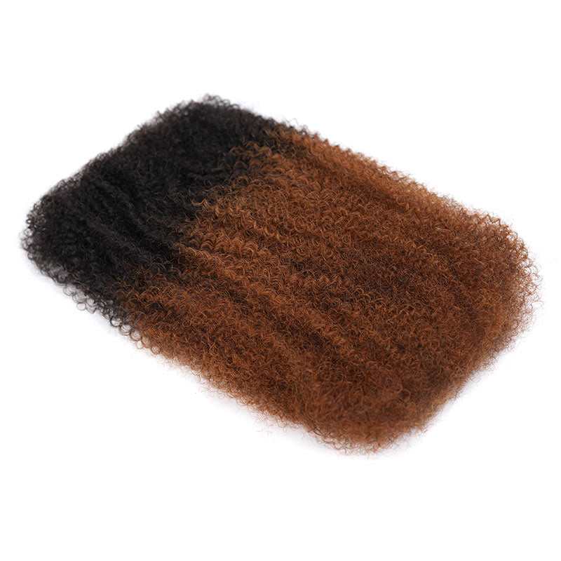 Buy One Get One | QVR Ombre Brown #T1B/30 Afro kinky Bulk Human Hair