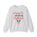 Too Hot for the North Pole Sweatshirt | Reindeer Face Christmas Crewneck