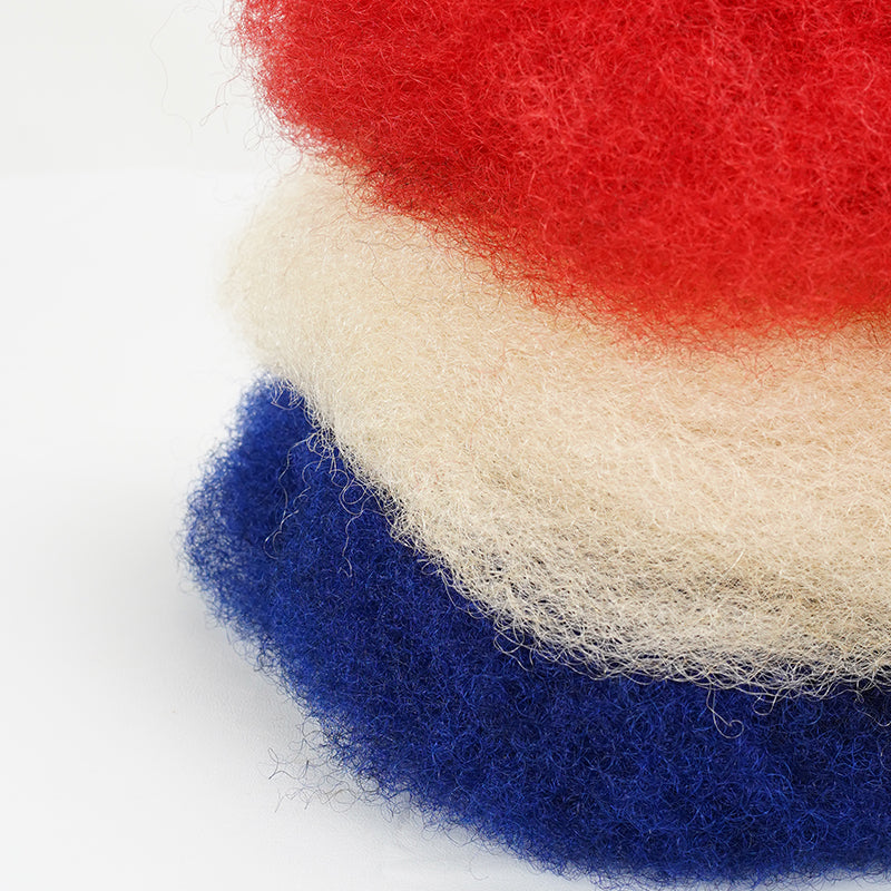 American US Flag Colored Kinky Braids Human Hair Pack