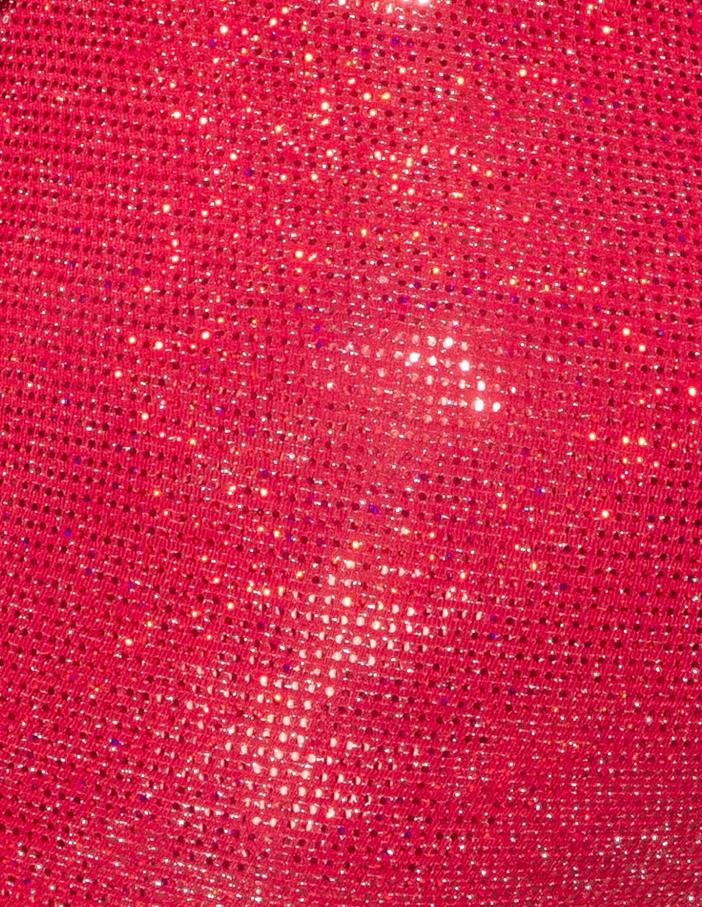 Final Sale Plus Size Long Sleeve Bodycon Confetti Dot Knit Sequin Dress in Red