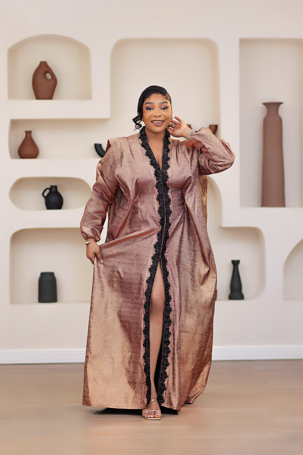 Adunni Brocade Boubou Dress