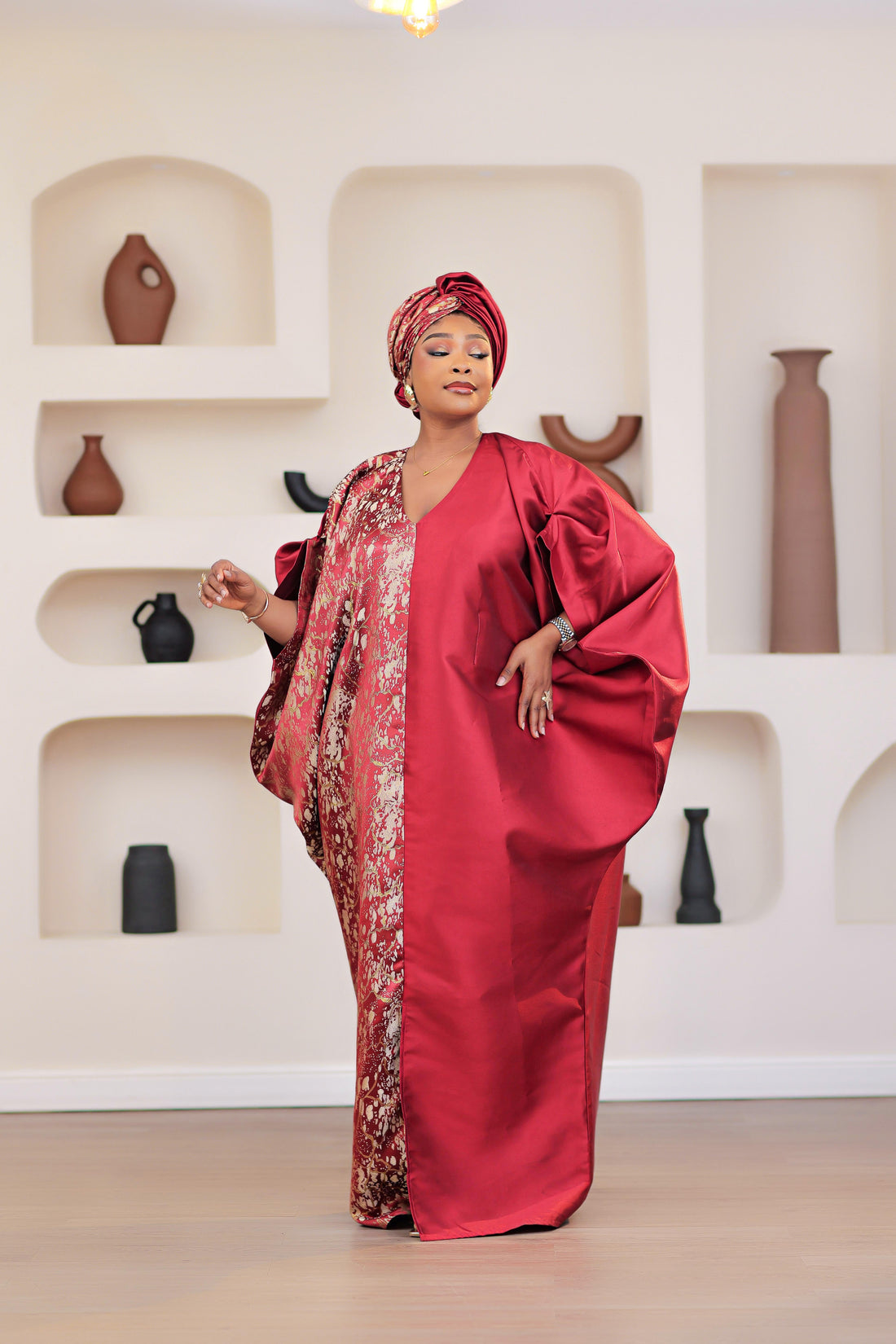Anike Brocade Boubou Dress