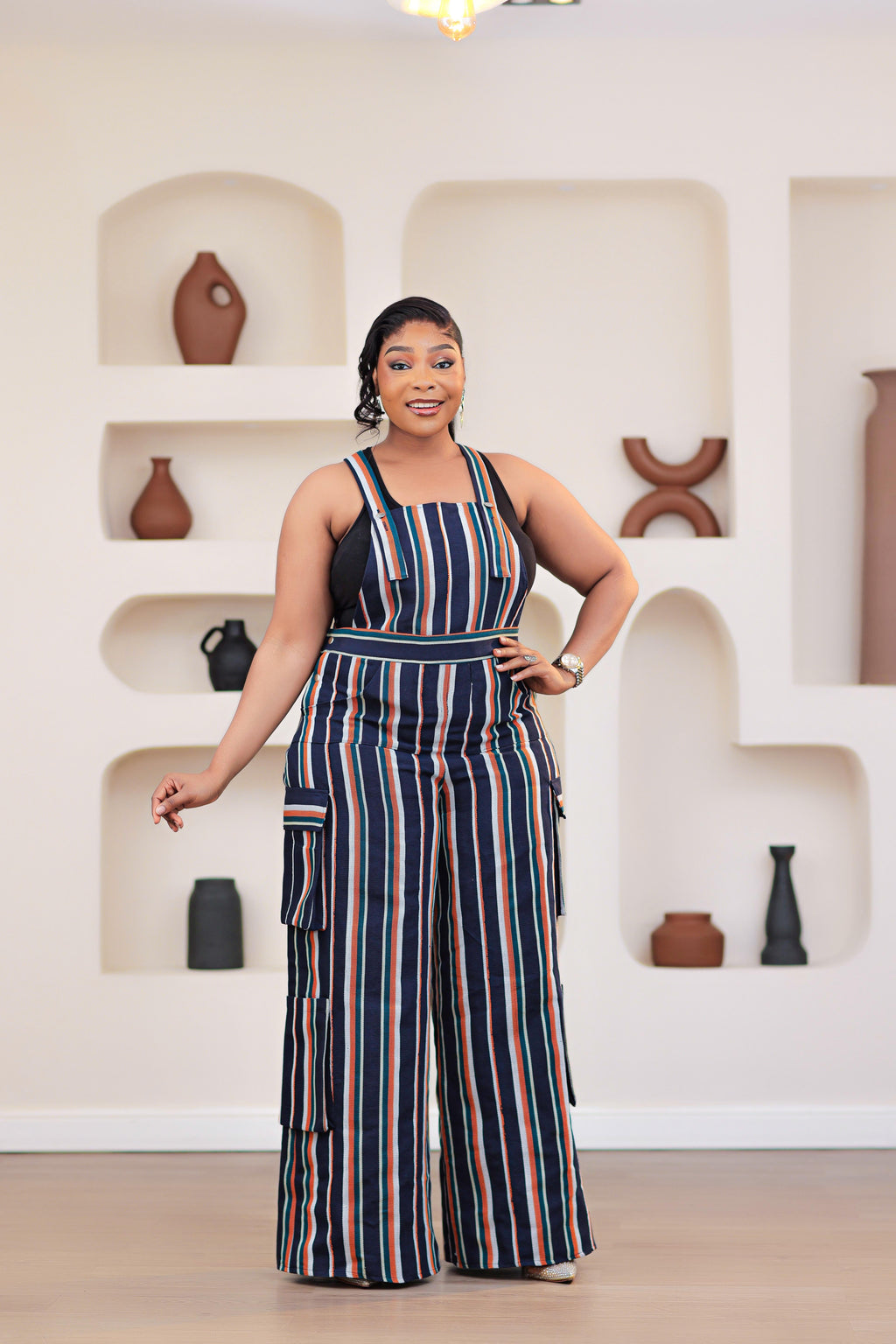 Ayinke Aso-oke Dungarees