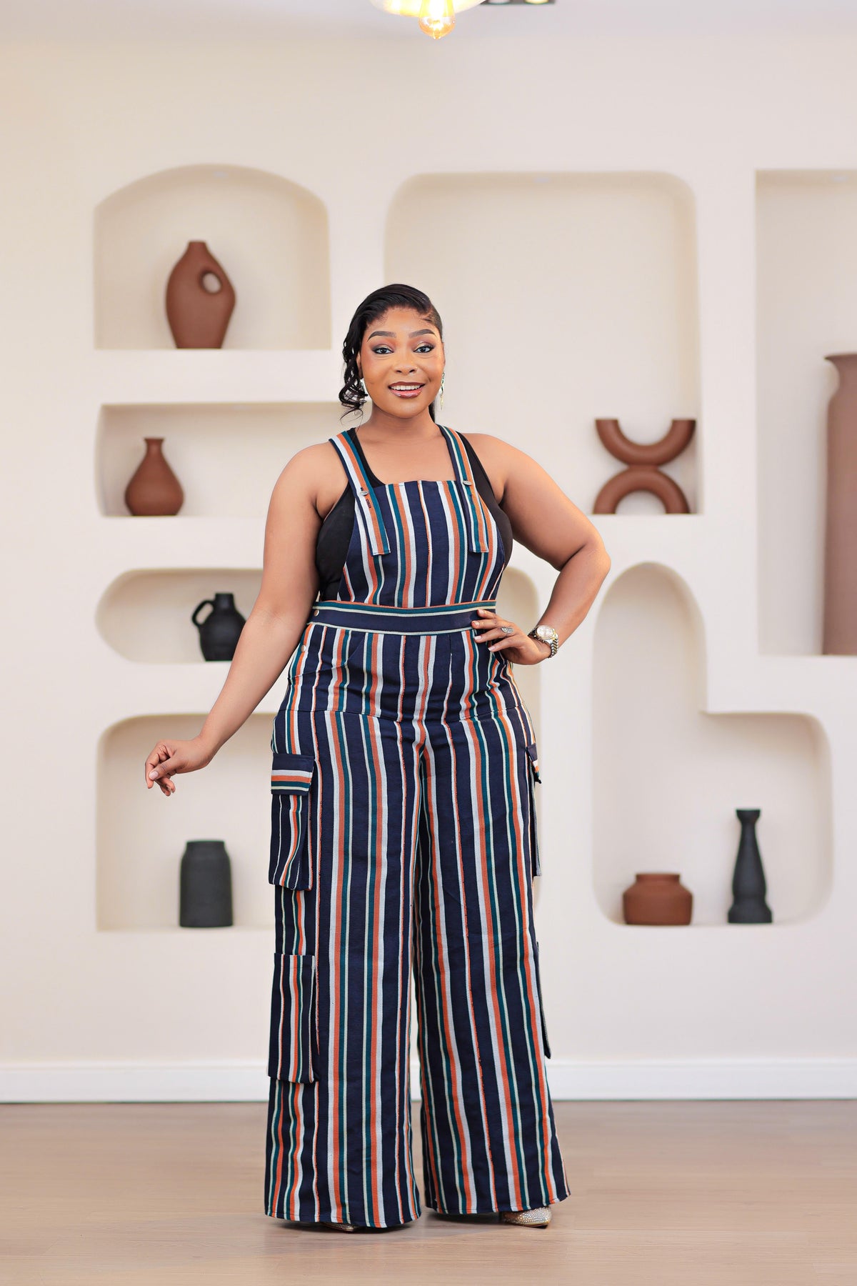Ayinke Aso-oke Dungarees