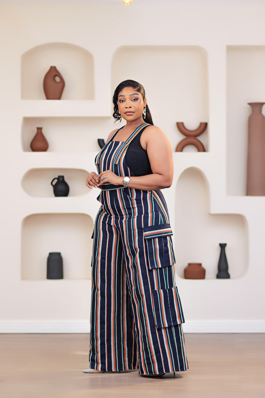 Ayinke Aso-oke Dungarees