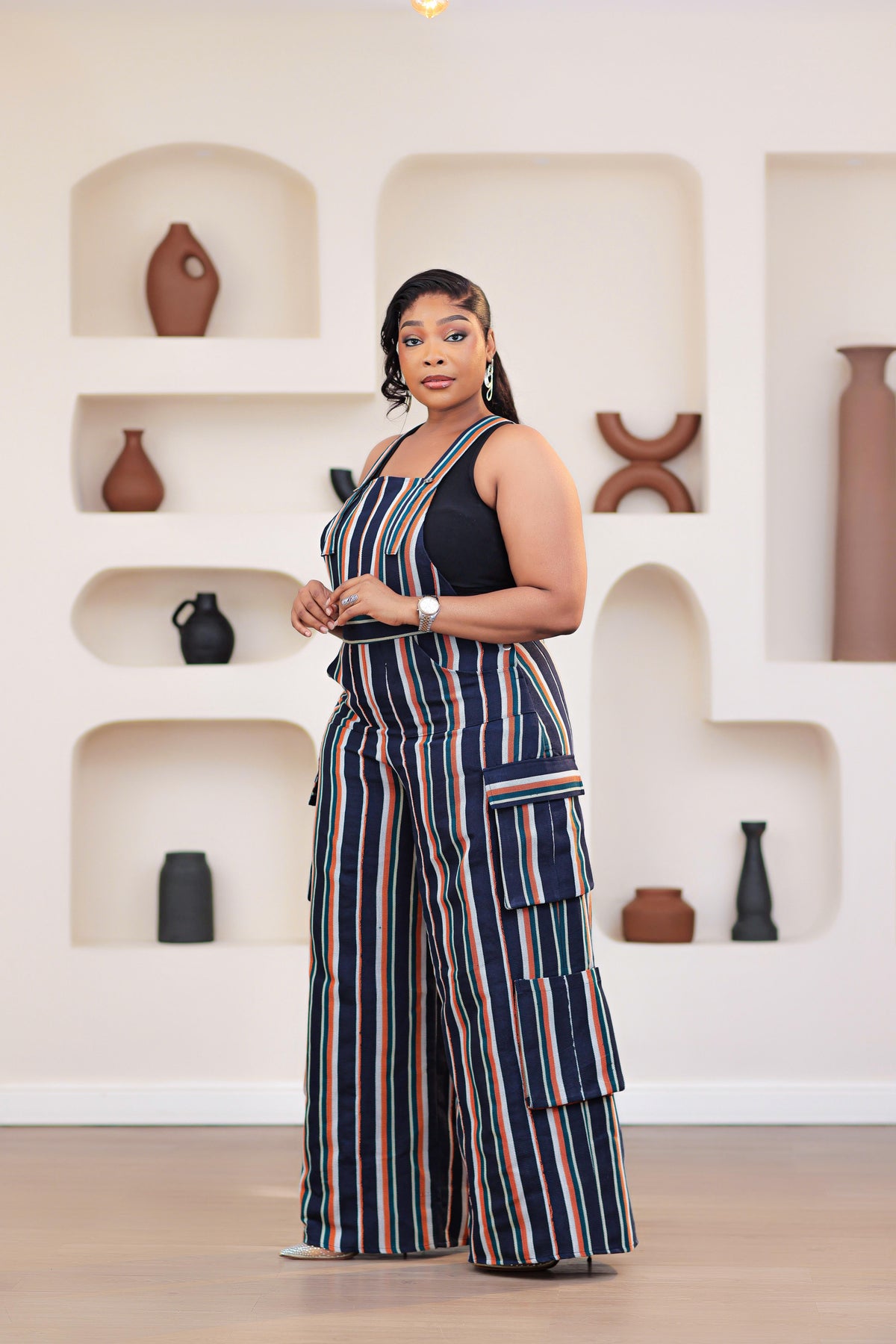 Ayinke Aso-oke Dungarees