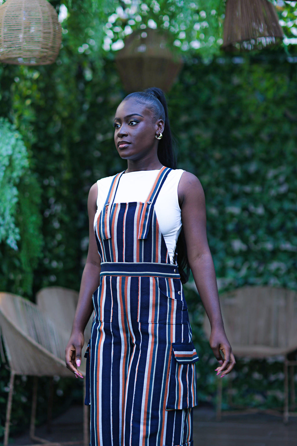 Ayinke Aso-oke Dungarees