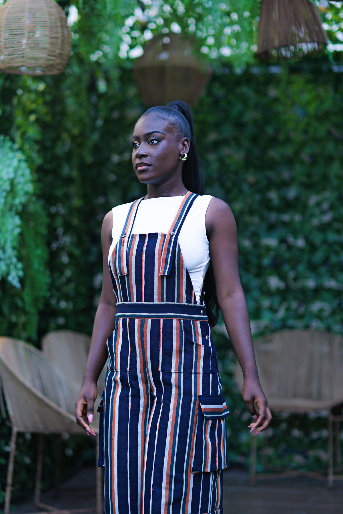 Ayinke Aso-oke Dungarees