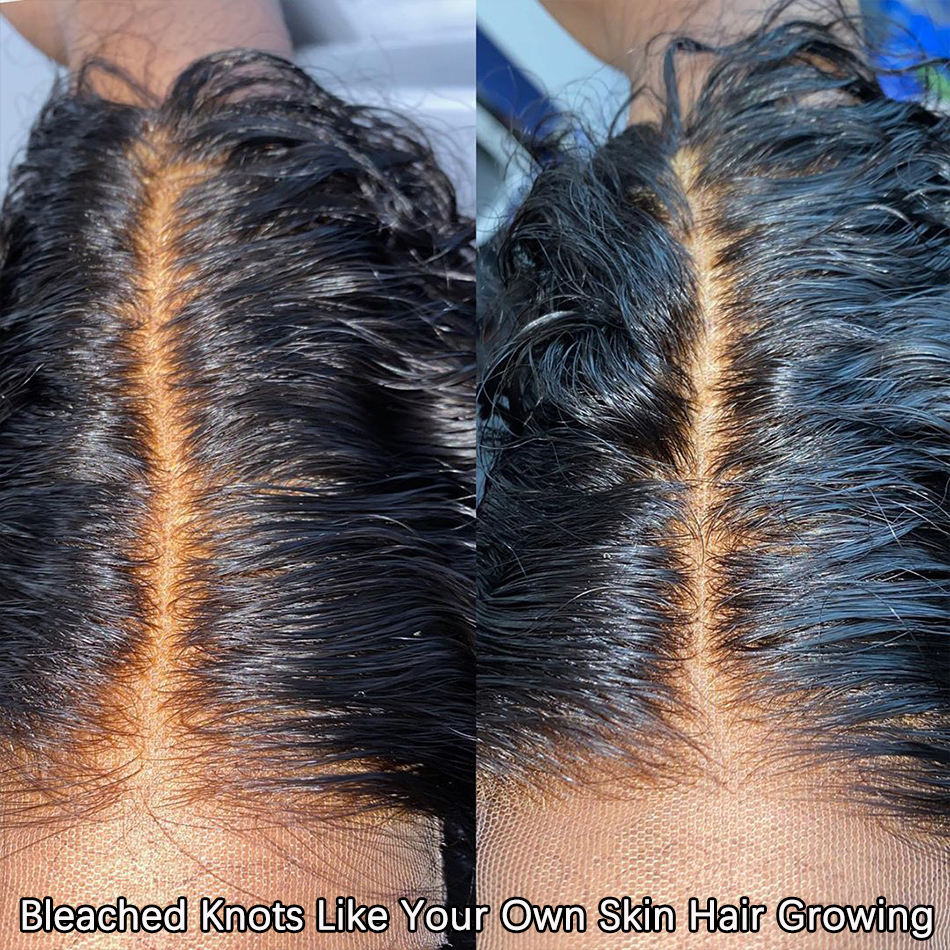 Indian Loose Deep Raw Human Hair Wigs Body Wave Transparent HD Full Lace Frontal Wigs for Black Women