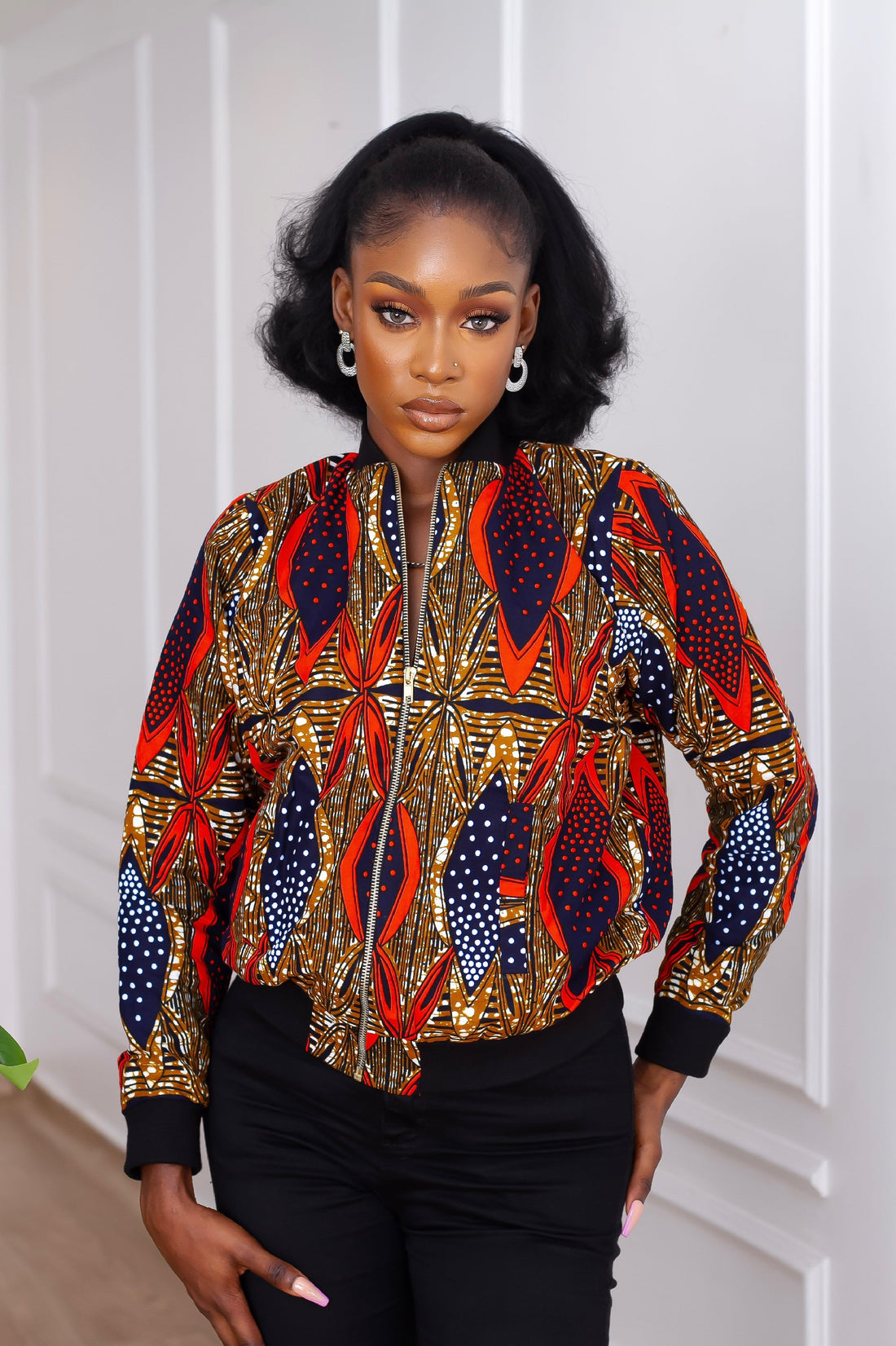 Signature Bomber Jacket (Brown)