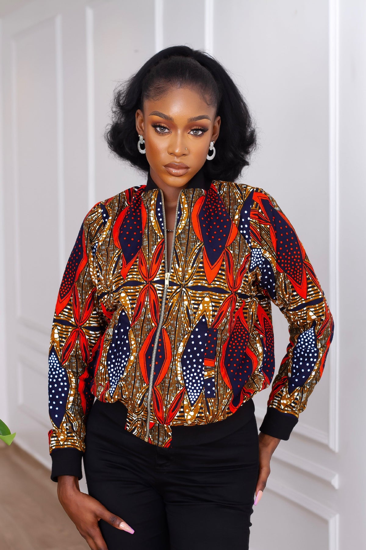 Signature Bomber Jacket (Brown)