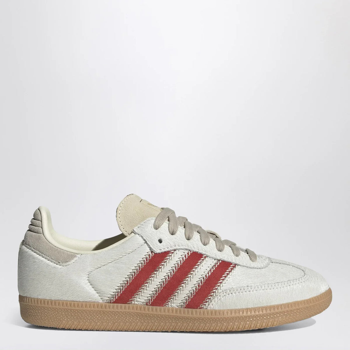 adidas Originals - Sneakers Samba OG in white pony hair