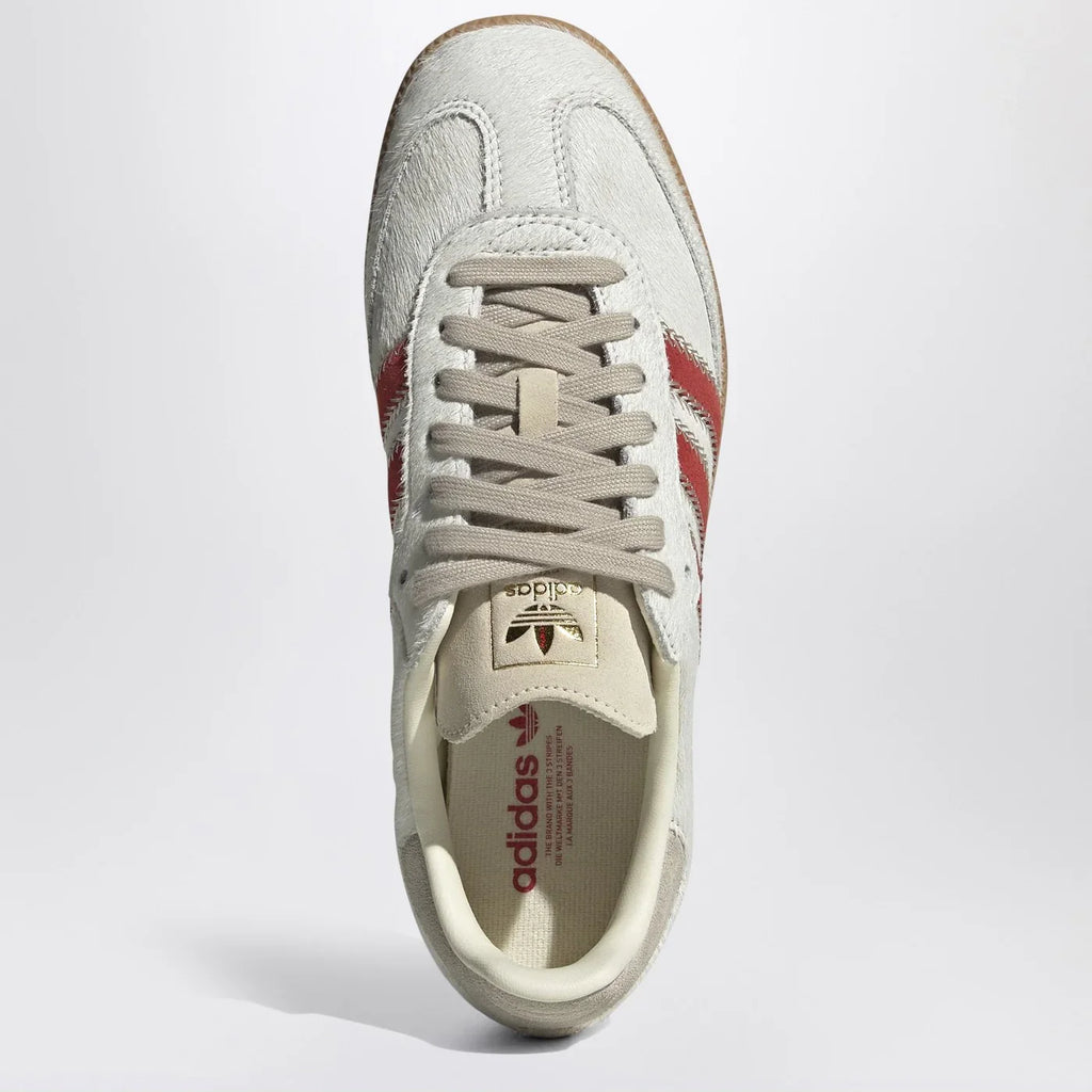 adidas Originals - Sneakers Samba OG in white pony hair