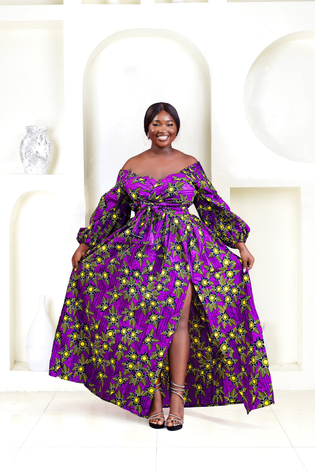 Opeyemi African Print Top & Maxi Skirt Set