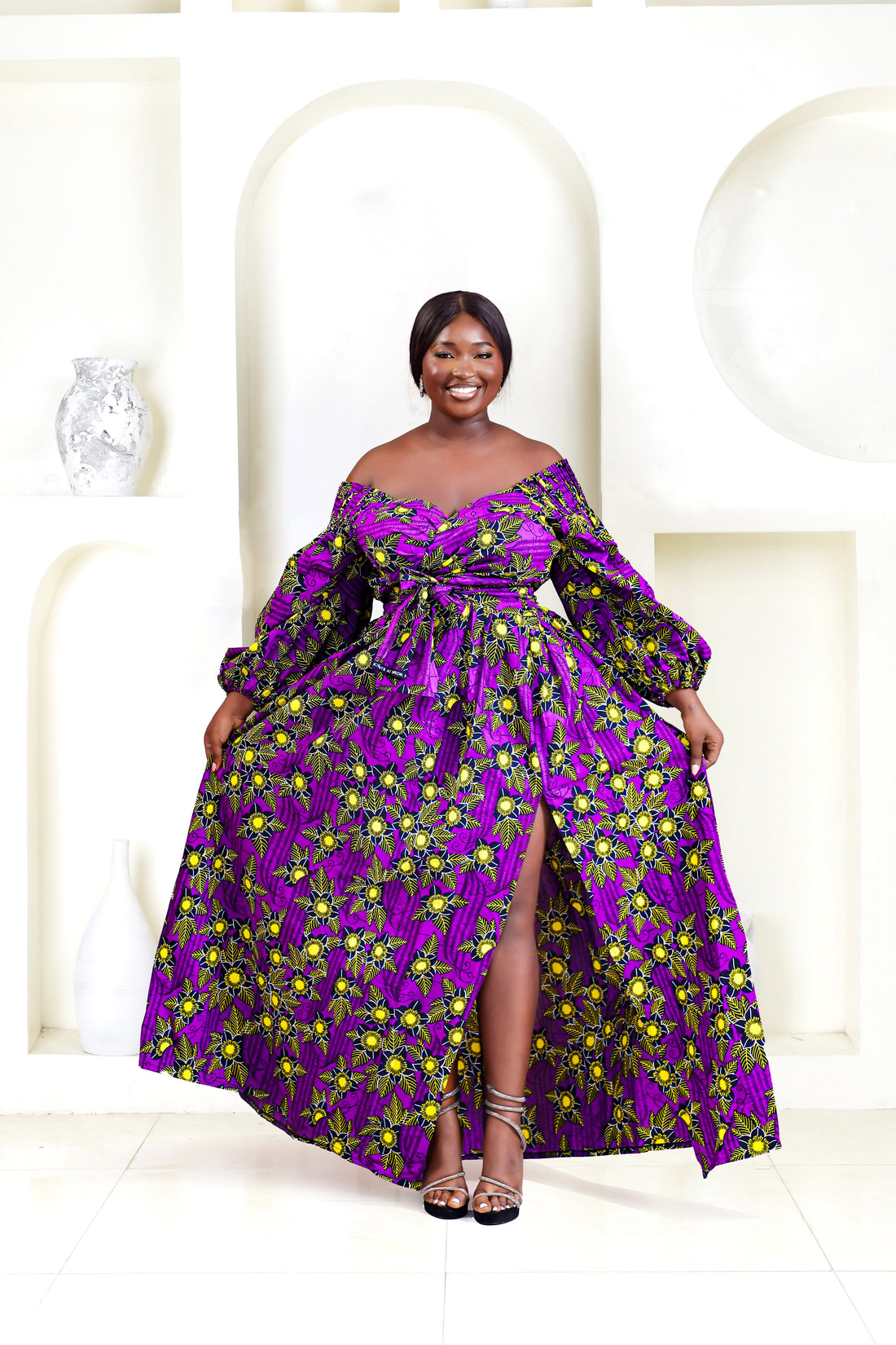 Opeyemi African Print Top & Maxi Skirt Set