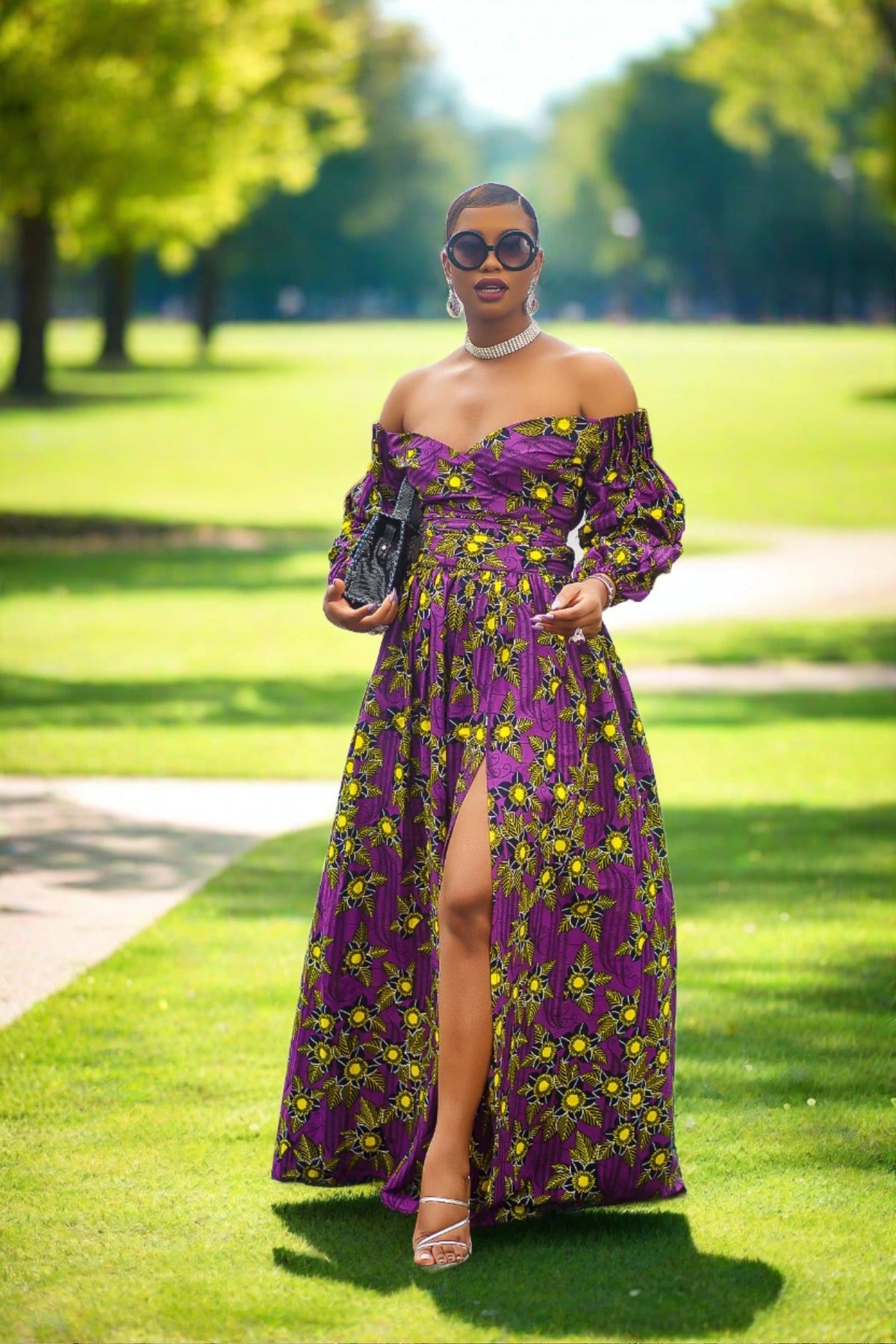 Opeyemi African Print Top