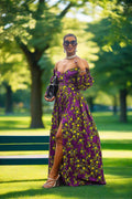 Opeyemi African Print Top & Maxi Skirt Set
