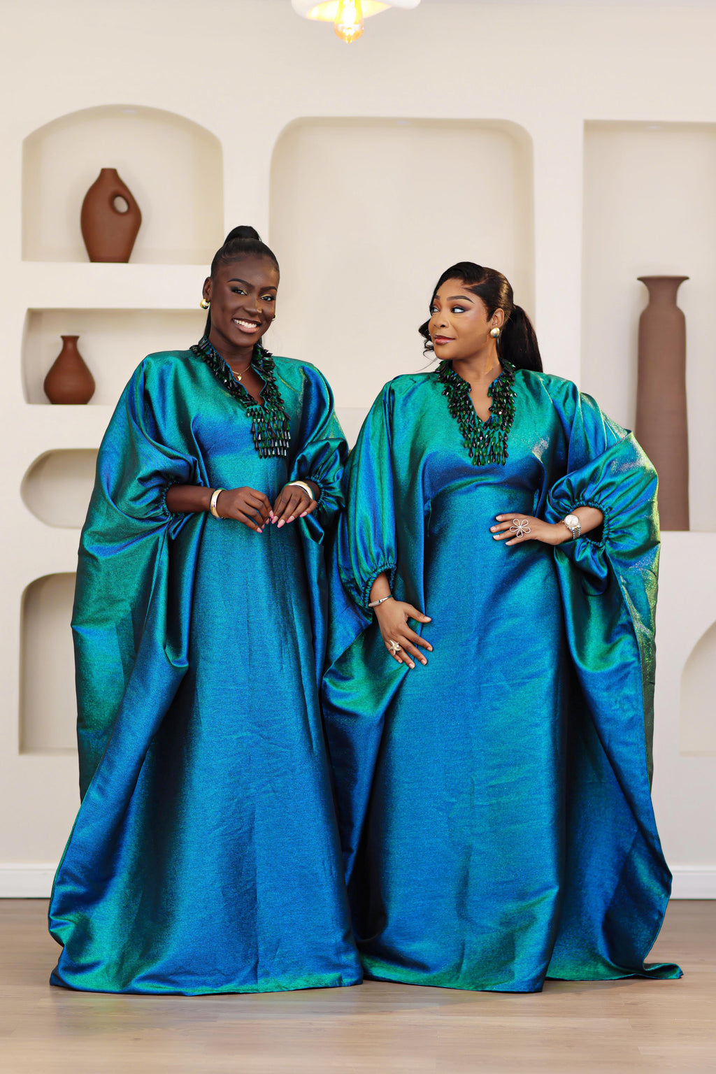 Ajoke Irridescent Brocade Boubou Dress