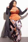 Final Sale Plus Size Duster in Black