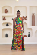 Adelaide African Print Dress (Multi)