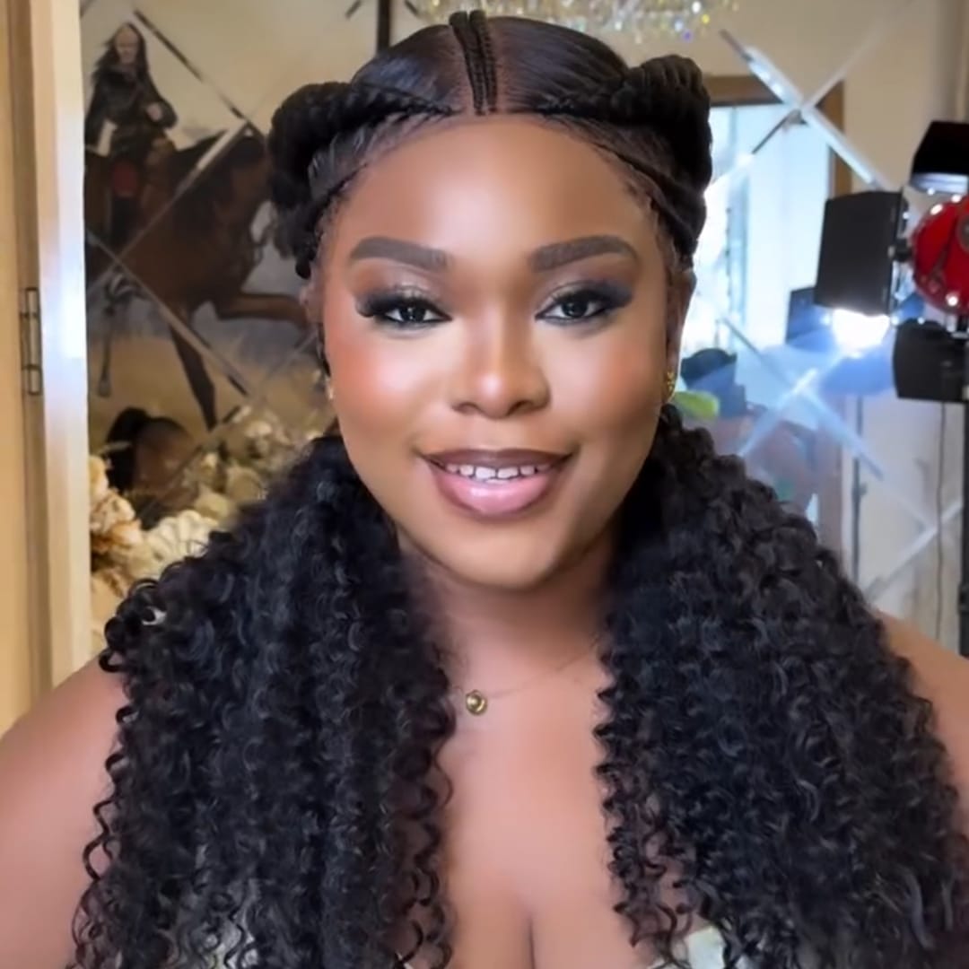 AILUXY  Lace Frontal Des tresses fines et des boucles bien définies