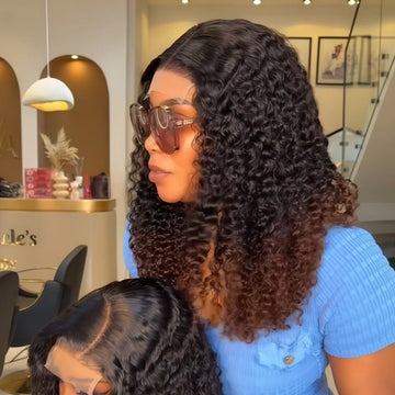 AILUXY 13x4 Lace Frontal 1bt4 AILUXY Perruques BLACK FRIDAY Les prix sont fous 100% cheveux humain de première qualité.