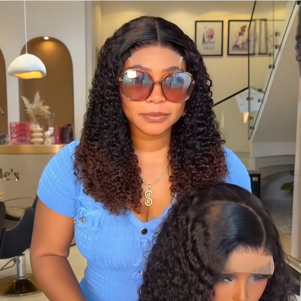 AILUXY 13x4 Lace Frontal 1bt4 AILUXY Perruques BLACK FRIDAY Les prix sont fous 100% cheveux humain de première qualité.
