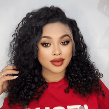 AILUXY 13x4 Lace Frontal Perruque Courte Bouclée – nouvelles perruques boucles ondulées