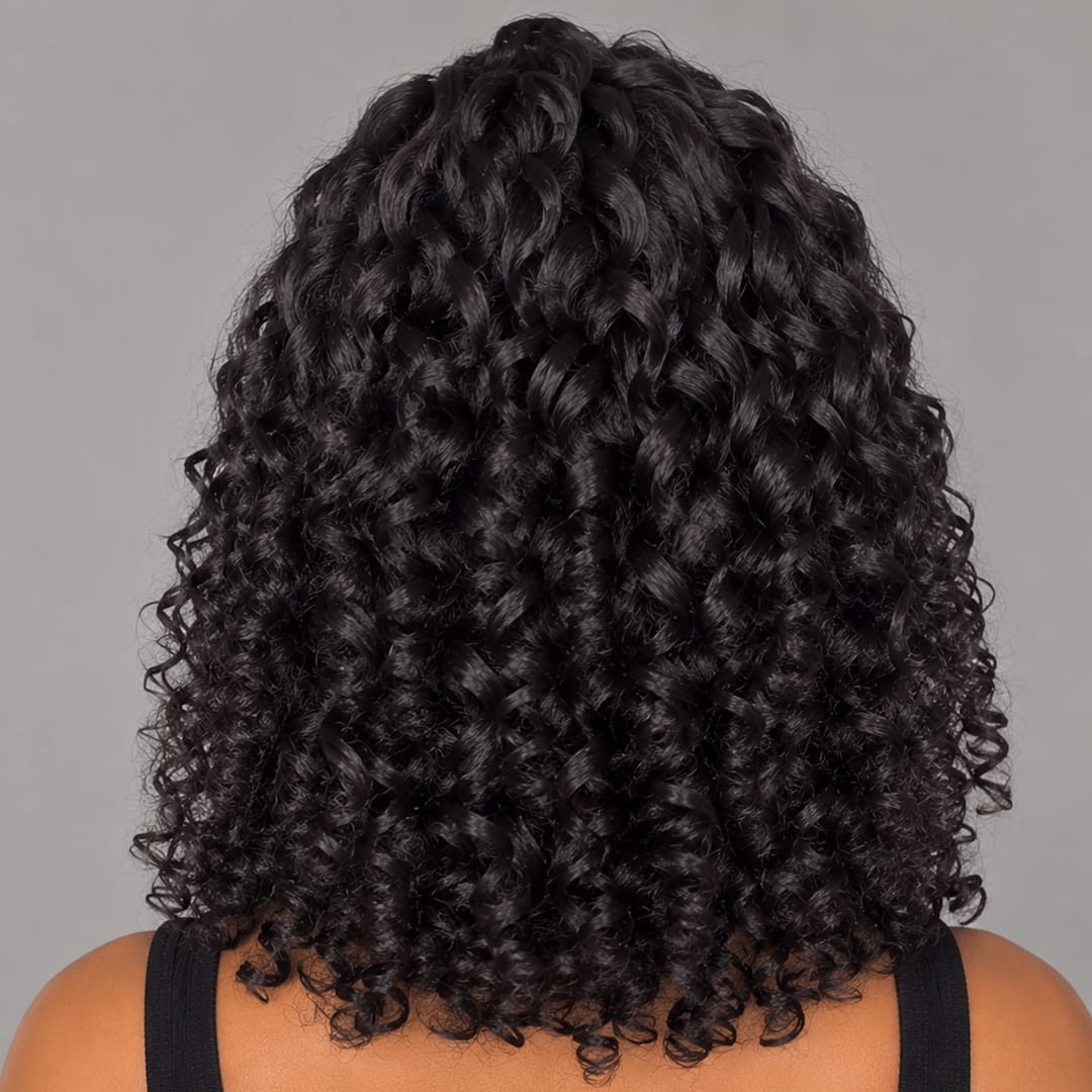 AILUXY 13x4 Lace Frontal Perruque Rose Wavy Courte Bob Perruque 200% Densité  100% Cheveux Humains comme sur la vidéo 2 - 3 jours reçus+Un beau cadeau
