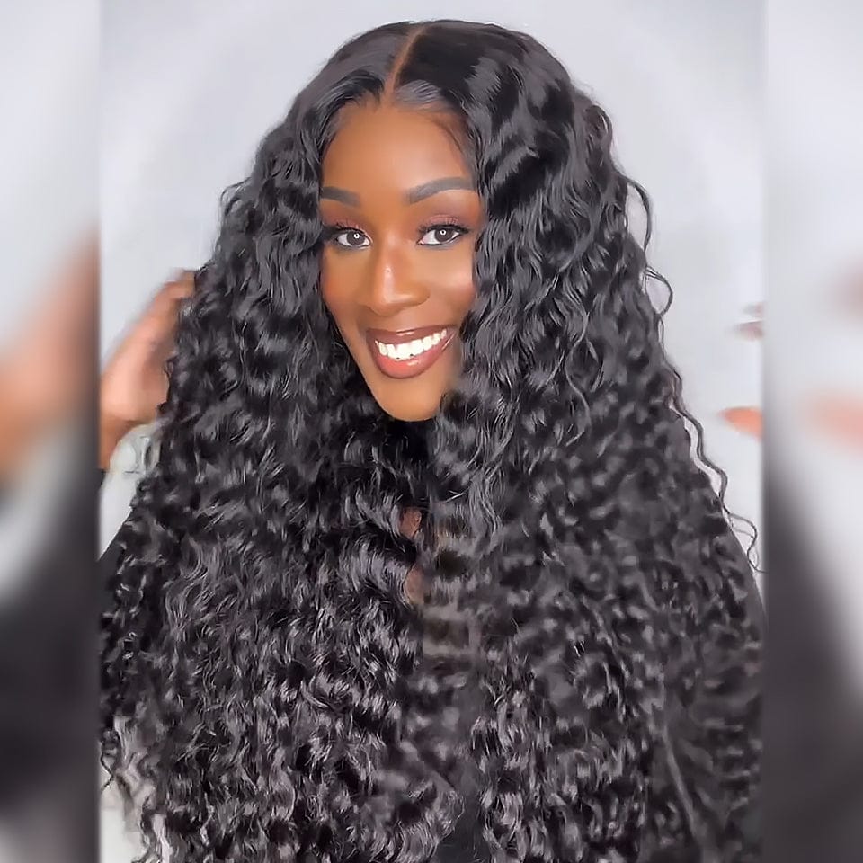 AILUXY 13x4 Lace Frontal Vos boucles de rêve，Boucles glamour réutilisables pour chaque occasion