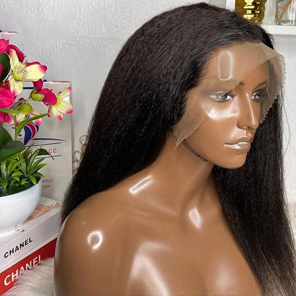 AILUXY 13x4 Lace Frontal Kinky Lisse