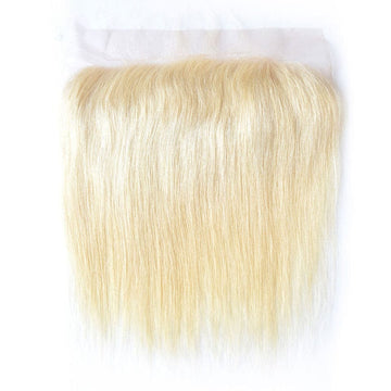 AILUXY Cheveux 13x4 Lace Frontal Lisse Blond 613 100% Cheveux Humains
