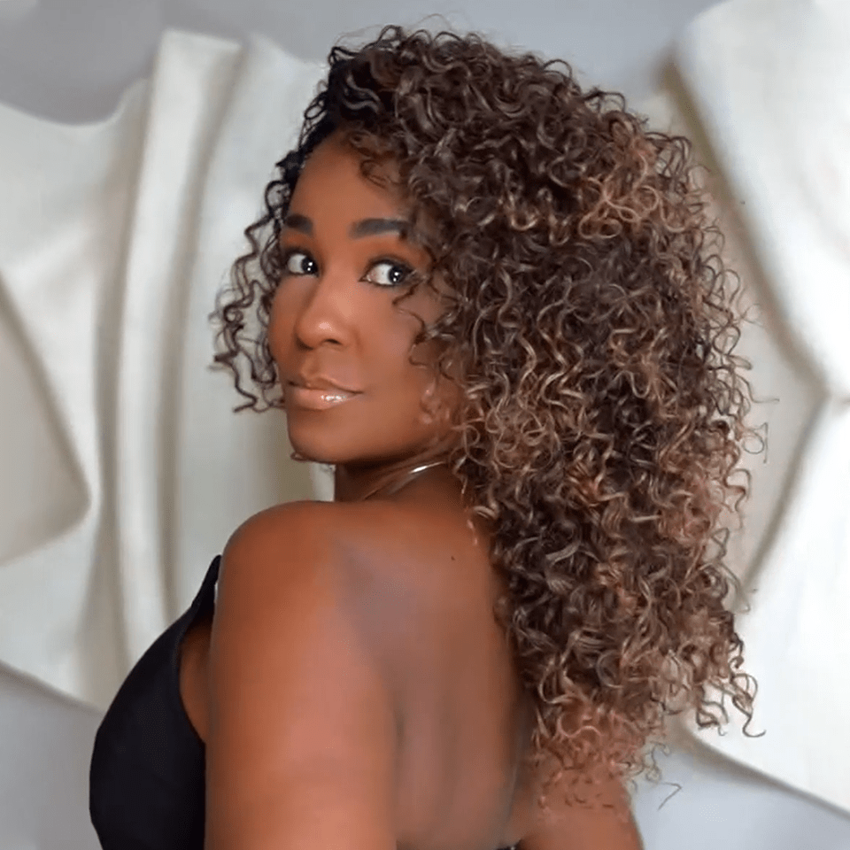 AILUXY Nouvelle Collection Printemps Perruque 13x4 Lace Curly 200% densité 100% Cheveux humains