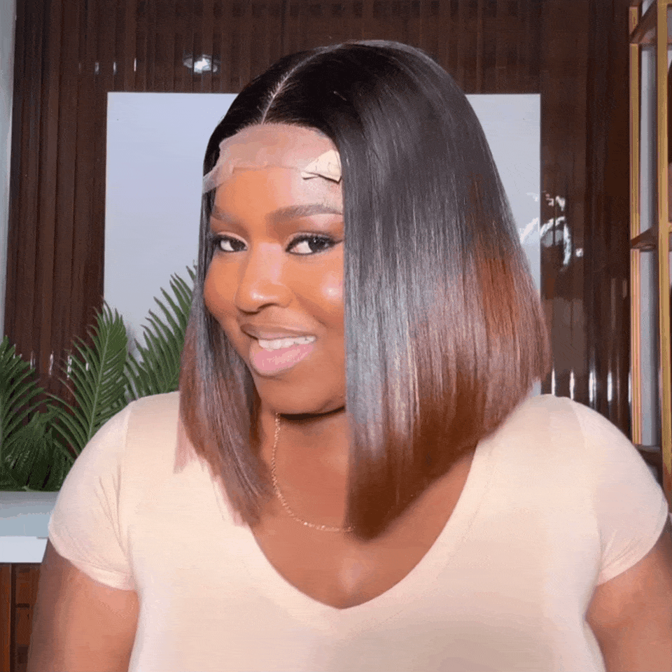 AILUXY Perruque 2x6 lace personnalisée avancée Une nouvelle perruque stylée 8