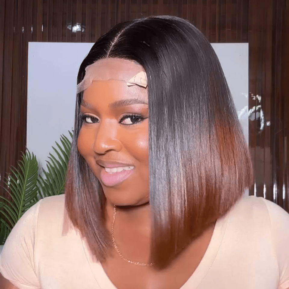 AILUXY Perruque 2x6 lace personnalisée avancée Une nouvelle perruque stylée 8