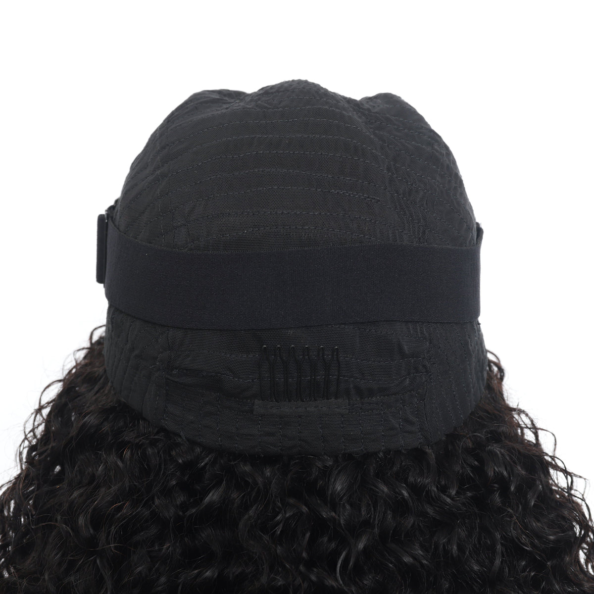 AILUXY Perruque Sans Colle 4x4 Lace Frontal Perruque Curly Vrais Cheveux Humains