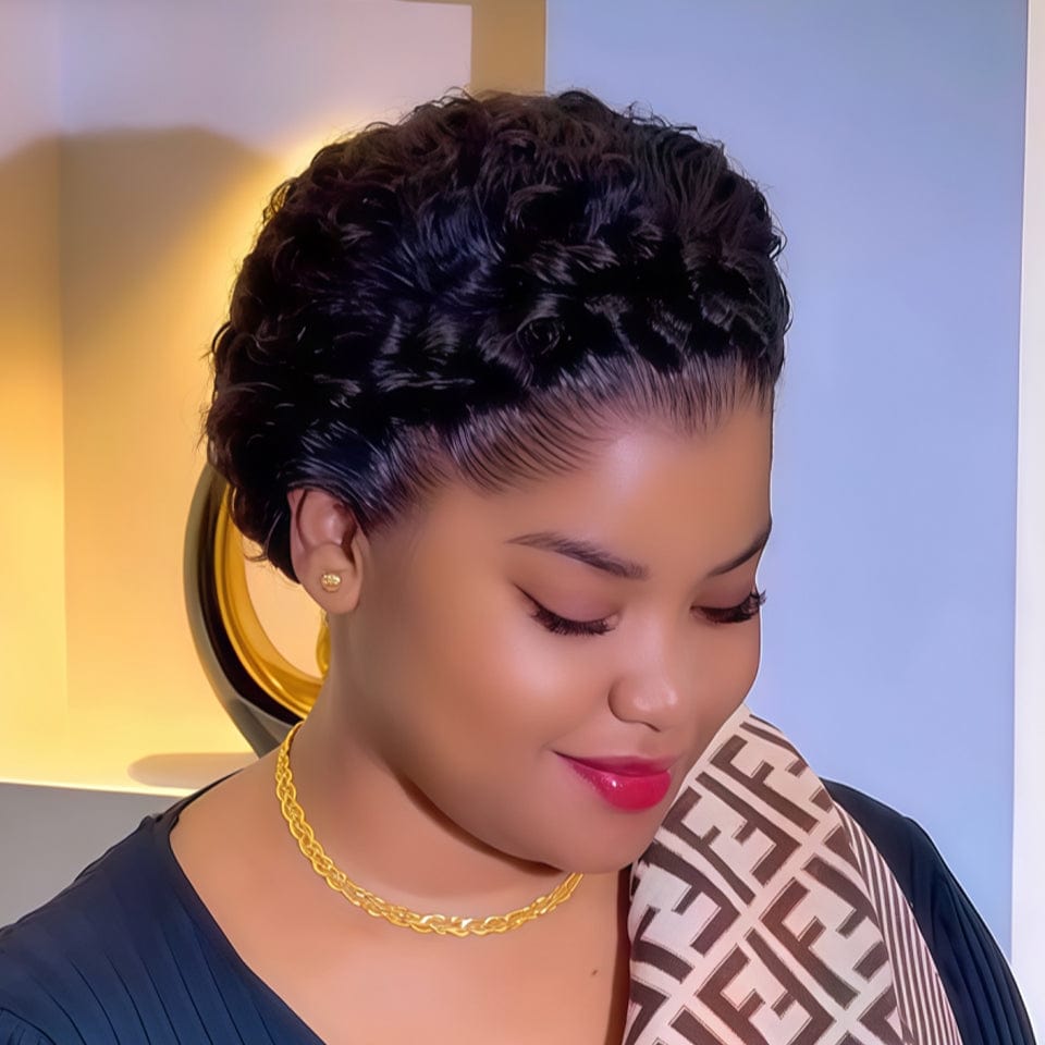 AILUXY PerruquePerruque Afro Kinky Curly Texture Naturelle Sublime 2.0