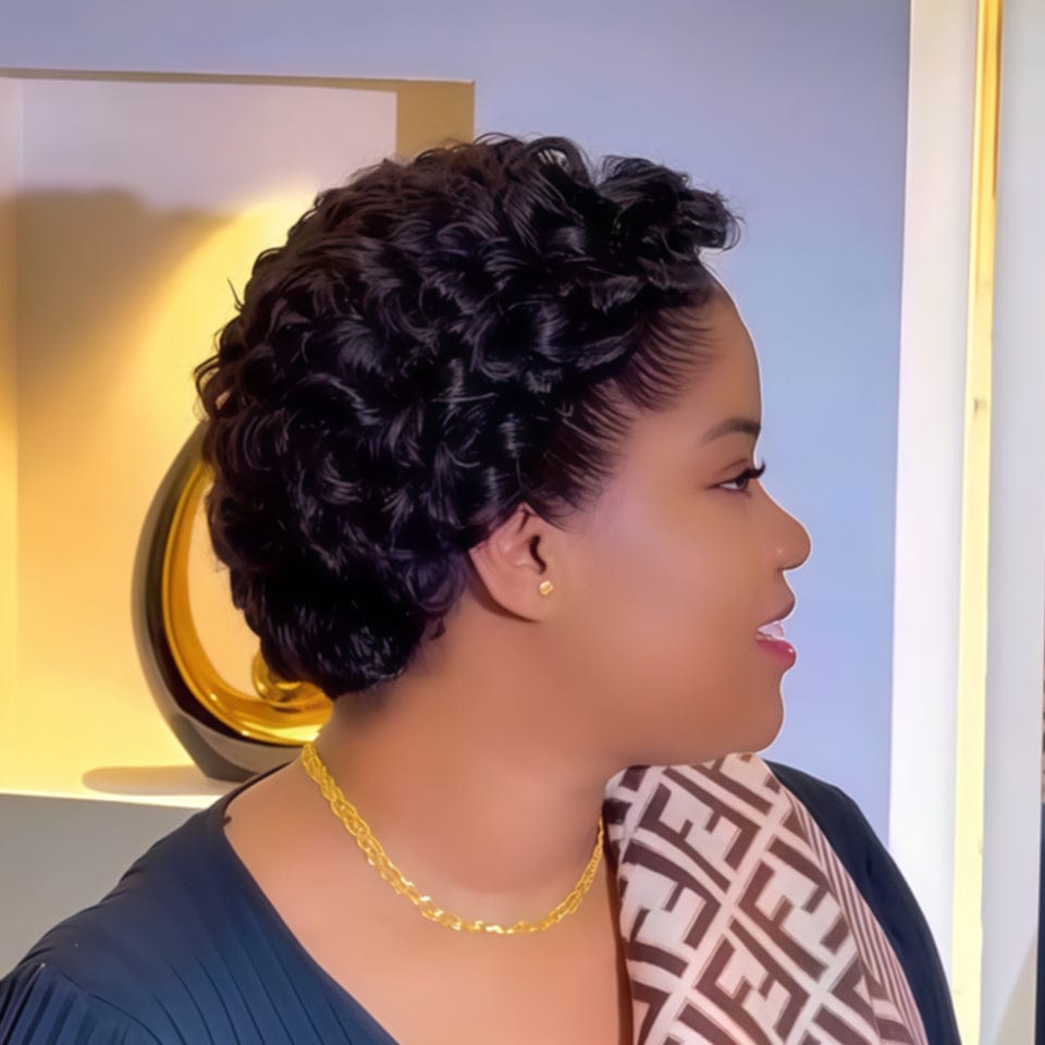 AILUXY PerruquePerruque Afro Kinky Curly Texture Naturelle Sublime 2.0