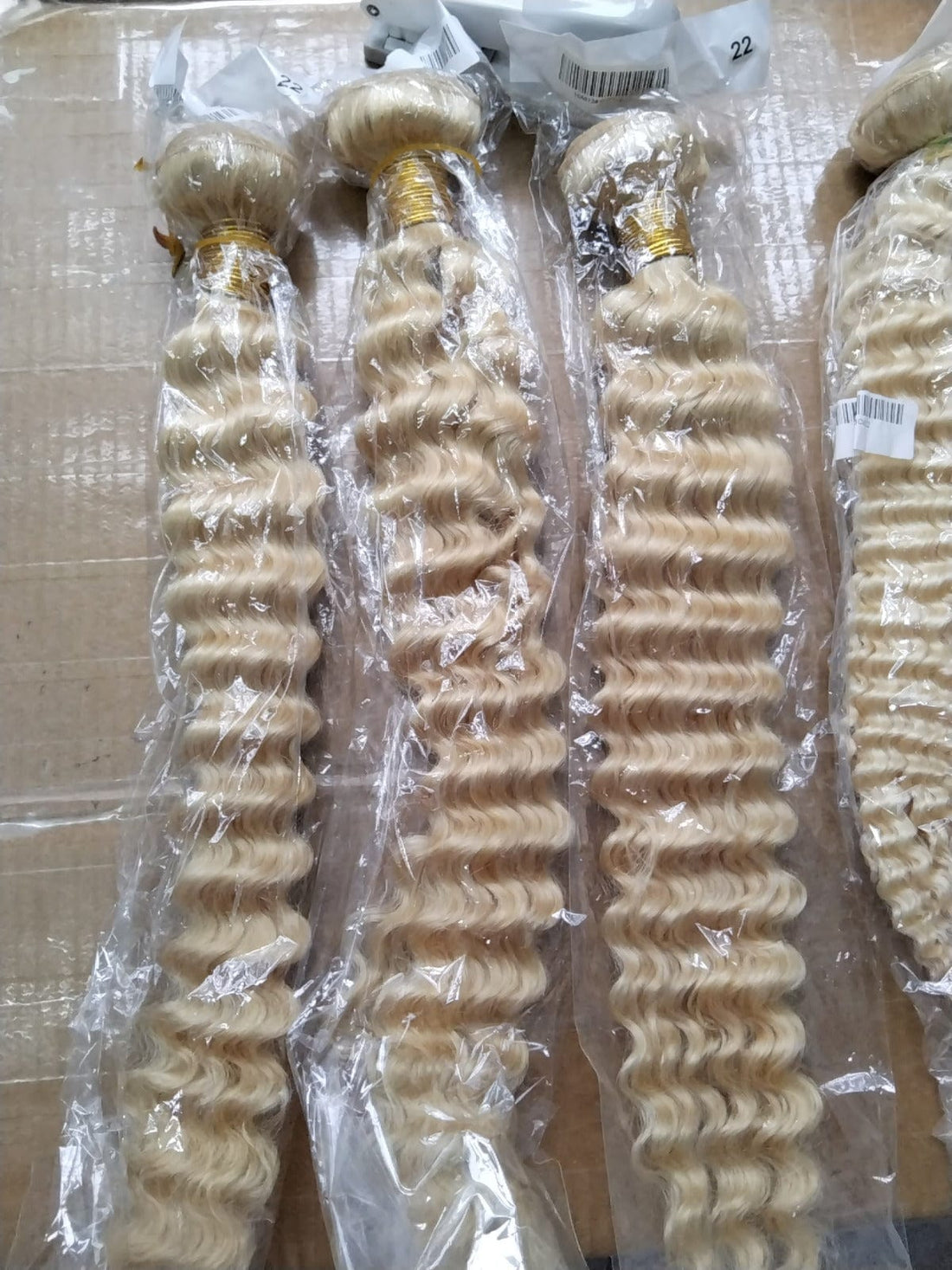 blonde deep wave 22 22 22