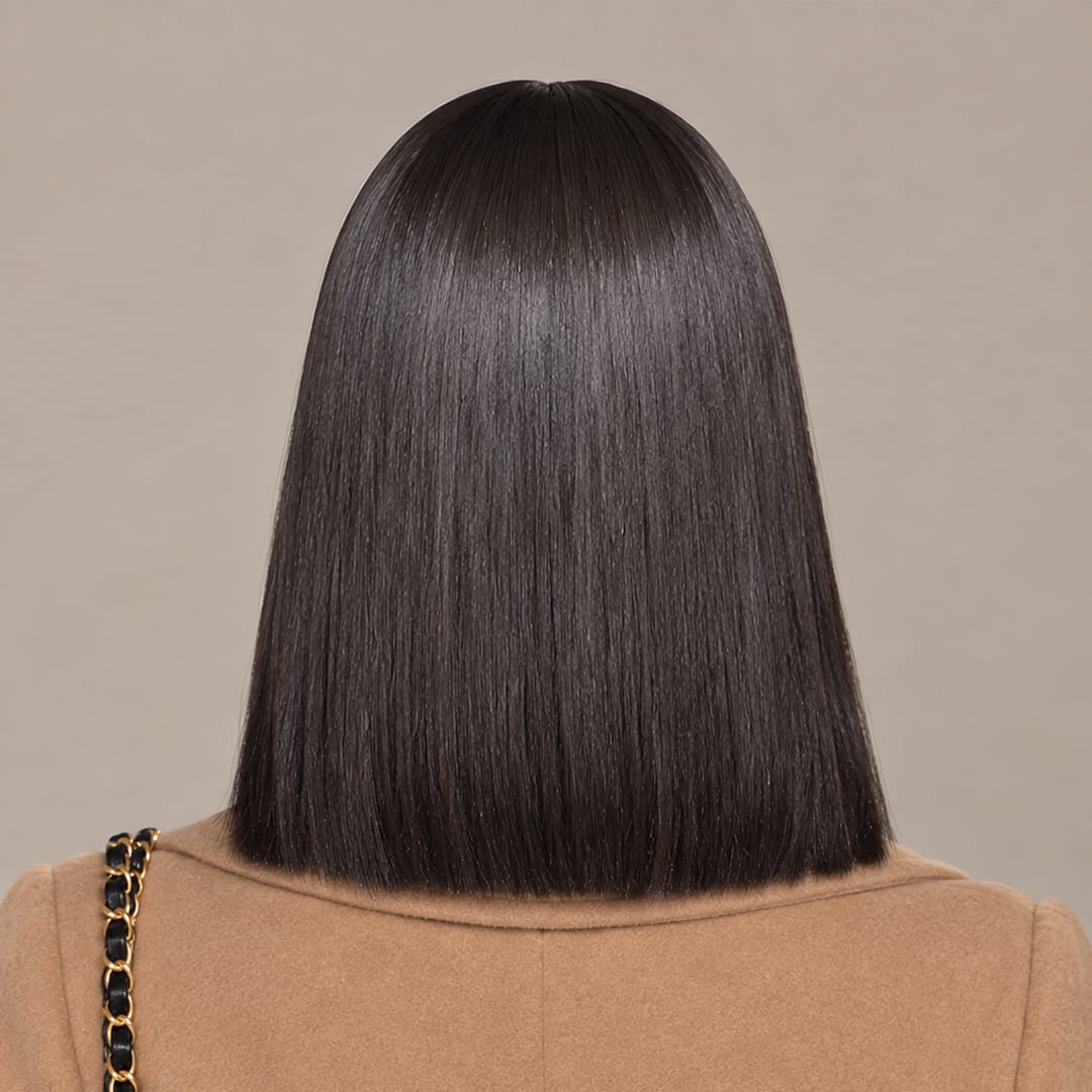 AILUXY Perruque Bob Luxe 2x6 en Dentelle Mode Haut de Gamme Française | Version améliorée 2.0