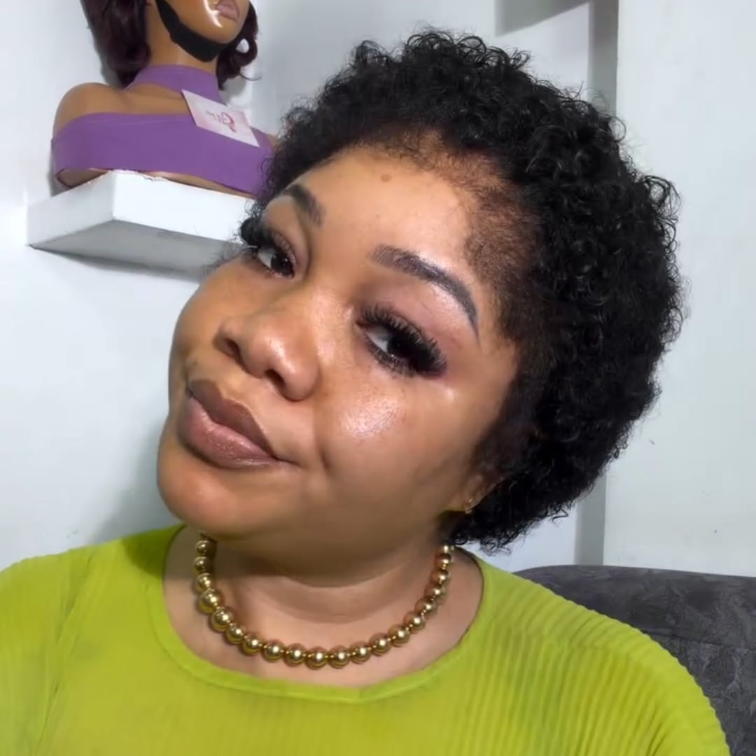 AILUXY Perruque Afro Bouclée Cheveux Naturels – Idéale Pour Un Look Naturel Authentique, Longue Durée