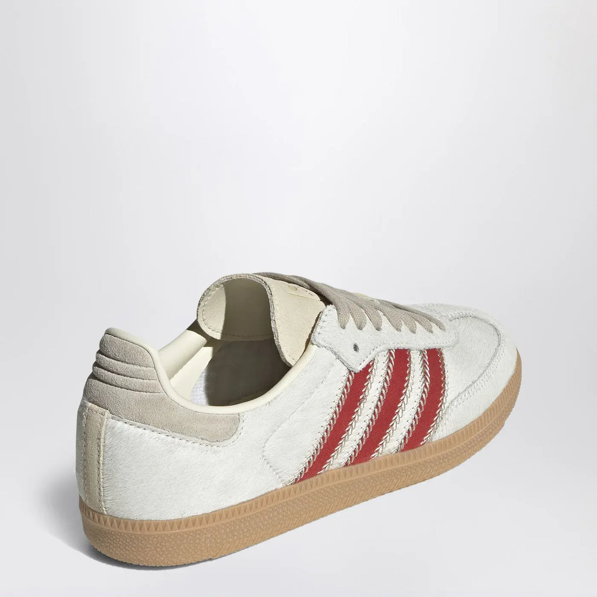 adidas Originals - Sneakers Samba OG in white pony hair
