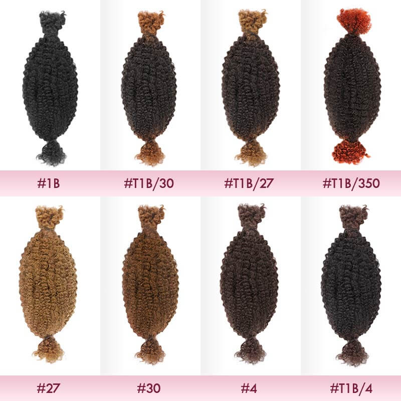 B3G1|Natural Black Spring twist For Type 4A/3C Hair