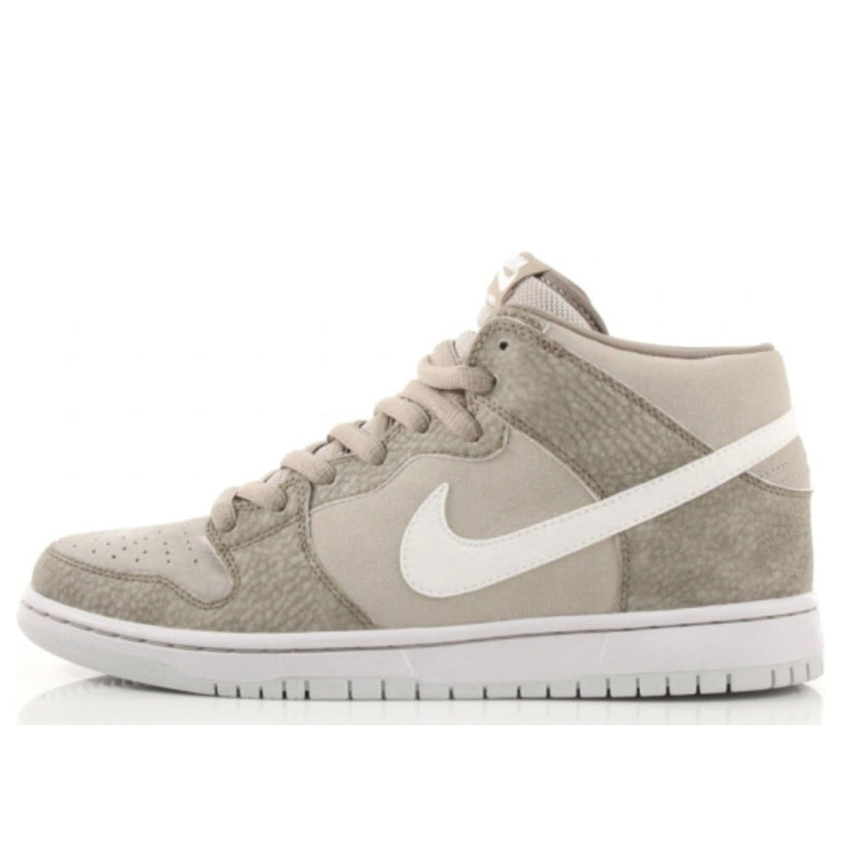 Nike Dunk Mid Pro SB Skateboard 'Light Stone' khaki / white-light stone 314383-211