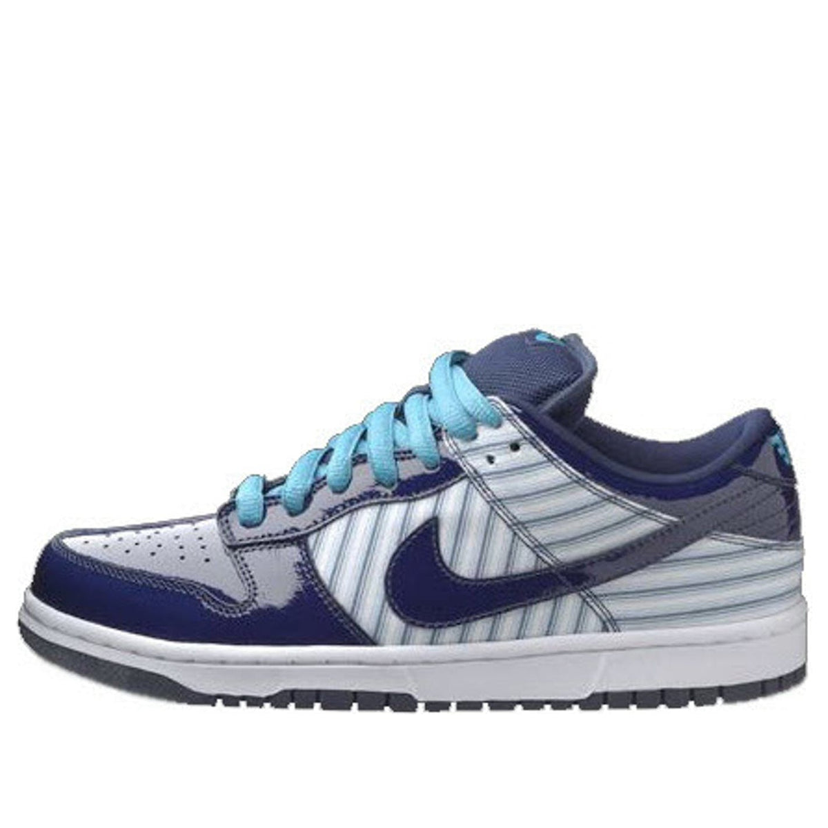 Nike Dunk Low Pro SB Skateboard PL 'Blue Avenger' White/Midnight Navy-Blue Reef 312710-141